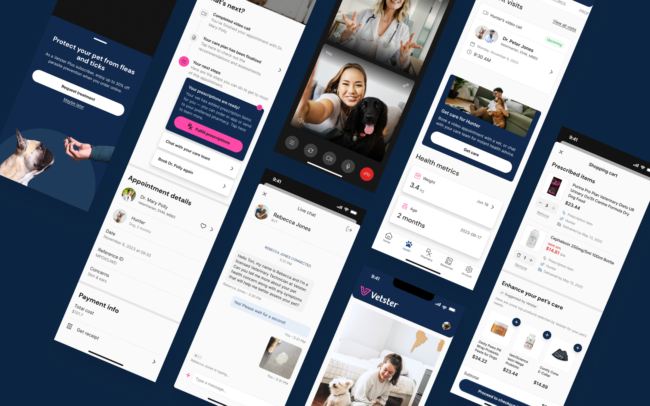 After mobile app experience with unified, modernized flows